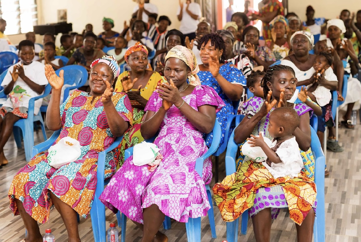 Steps of Love Foundation distributing support to a community